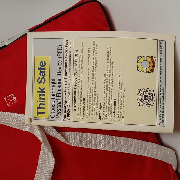 NWTs PFD Personal Flotation Device Type IV PFD - Picture 3 of 17